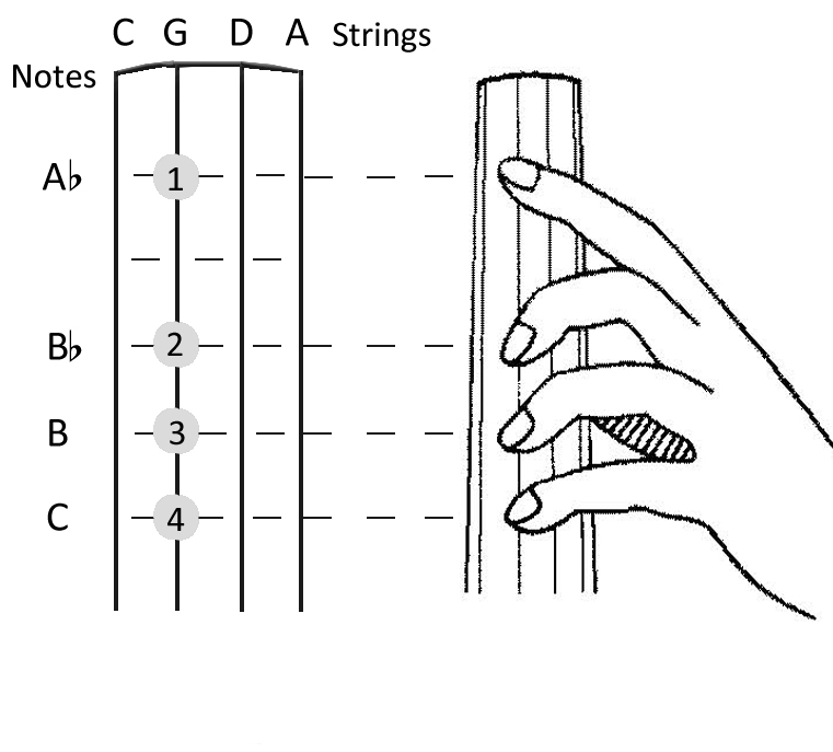 Stretch Position on the Cello – The Cello Companion