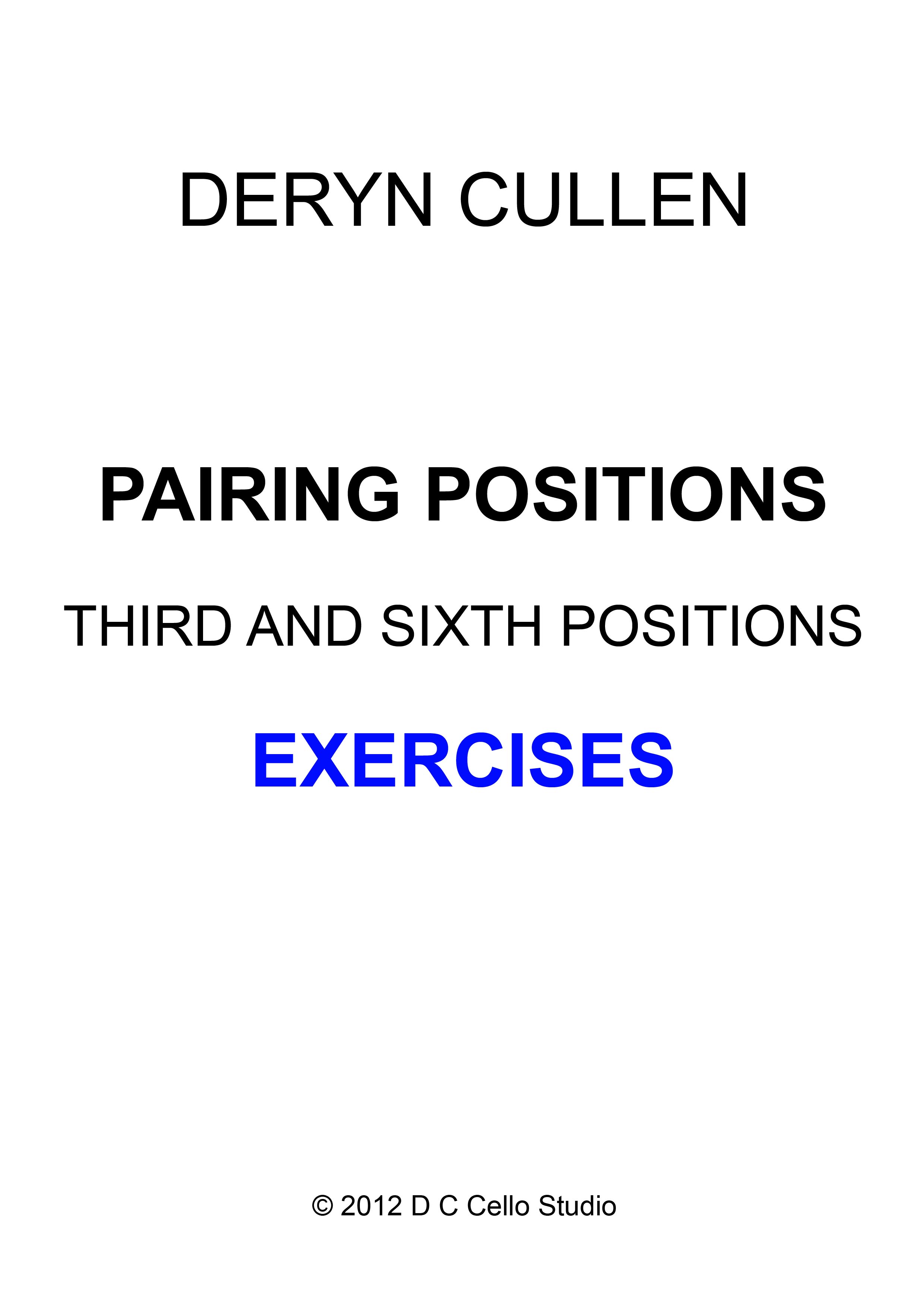 Third & Sixth Cover Sheet (E)